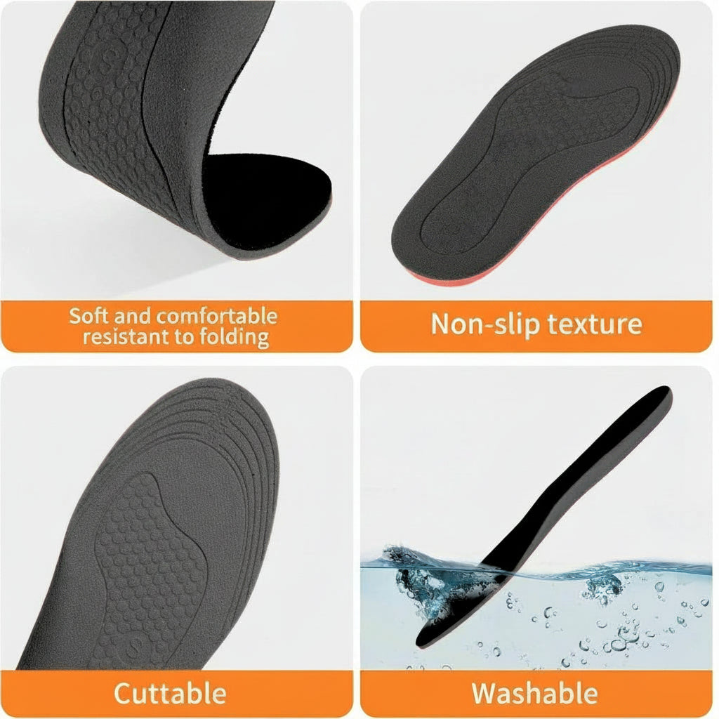 Warmfell™ Rechargeable Heated Insoles for Boots and Work Boots