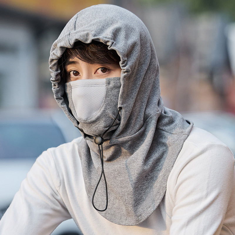 Warmfell™ Hooded Face Mask with Neck Warmer for Cycling and Skiing