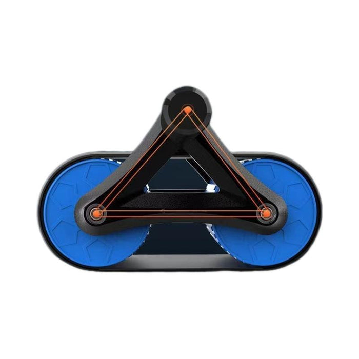 Warmfell Double ab roller with auto rebound and knee pad