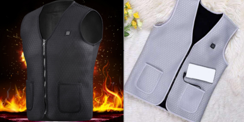 Outdoor Electric Heated Vest for Riding, Skiing and Fishing