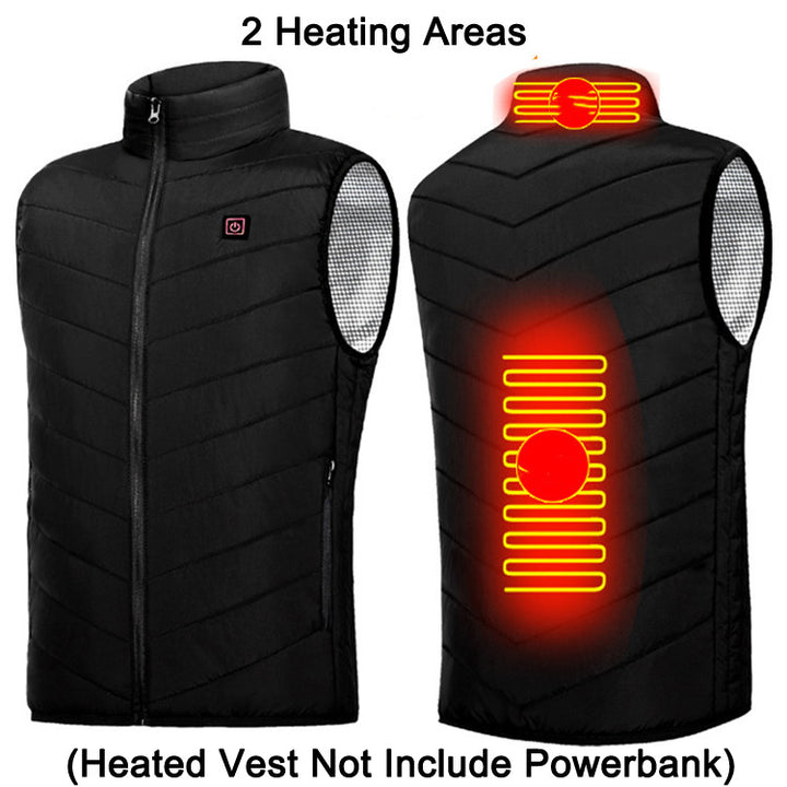 USB Heated Jacket For Men And Women With Up To 9 Heating Zones