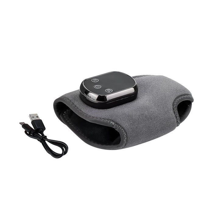 Warmfell Rechargeable Heated Ankle Wrap with Vibration Massage