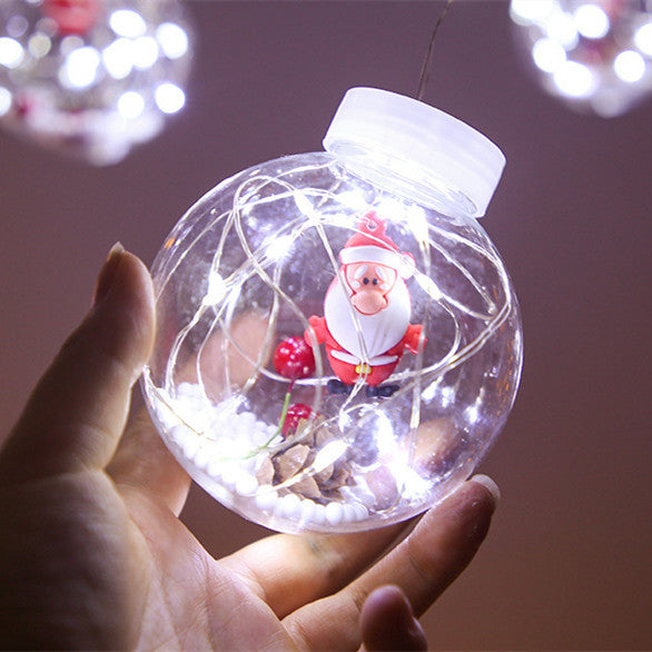 Christmas curtain lights with Santa, present or tree shapes