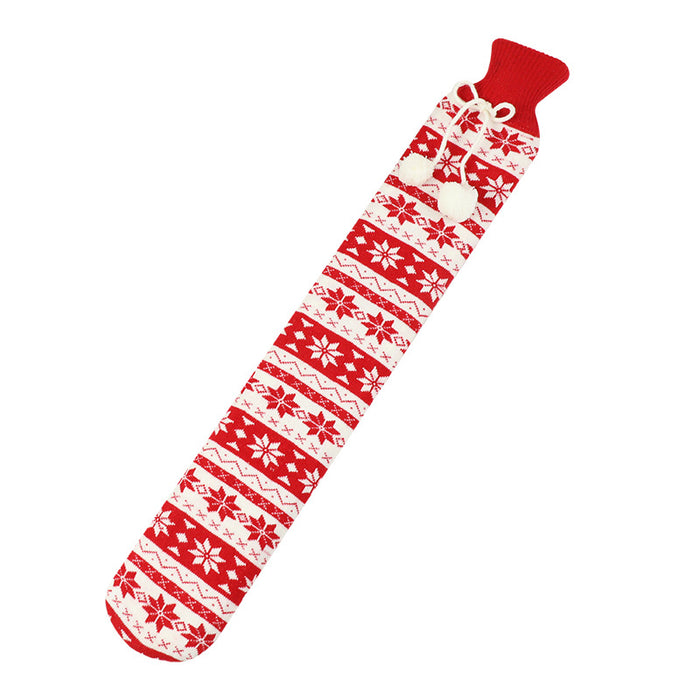 Warmfell 2 litre hot water bottle with cute fleece cover, 50+ designs