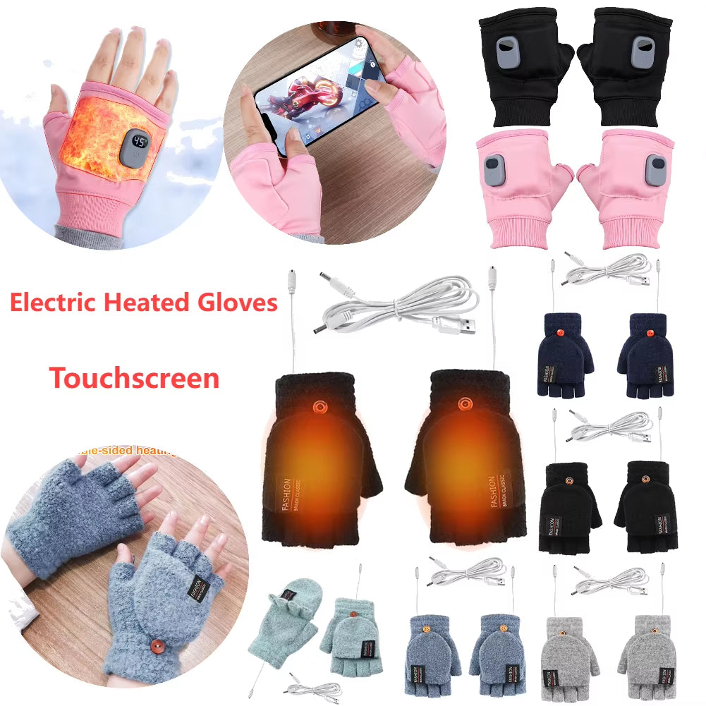 Rechargeable Heated Gloves – Digital Display, 3 Heat Levels