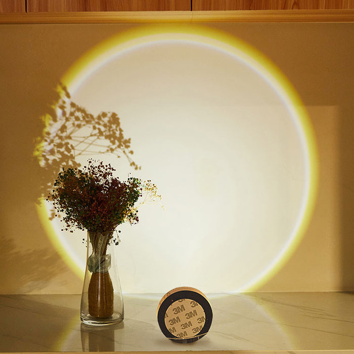 Warmfell Wireless stick-on sunset light for walls and cupboards