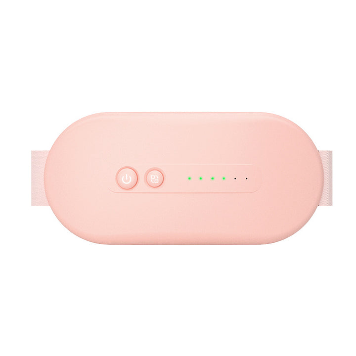 Cream rechargeable heated waist belt