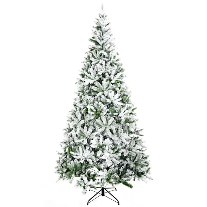 Warmfell Snow-Flocked Pine Christmas Tree, 6ft Unlit