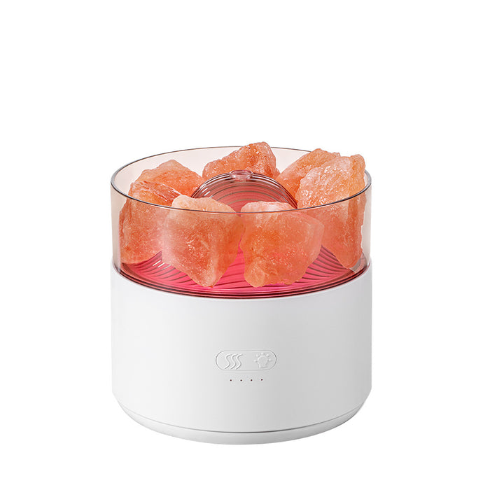 3 In 1 Crystal Salt Aroma Diffuser With Cool Mist And Night Light