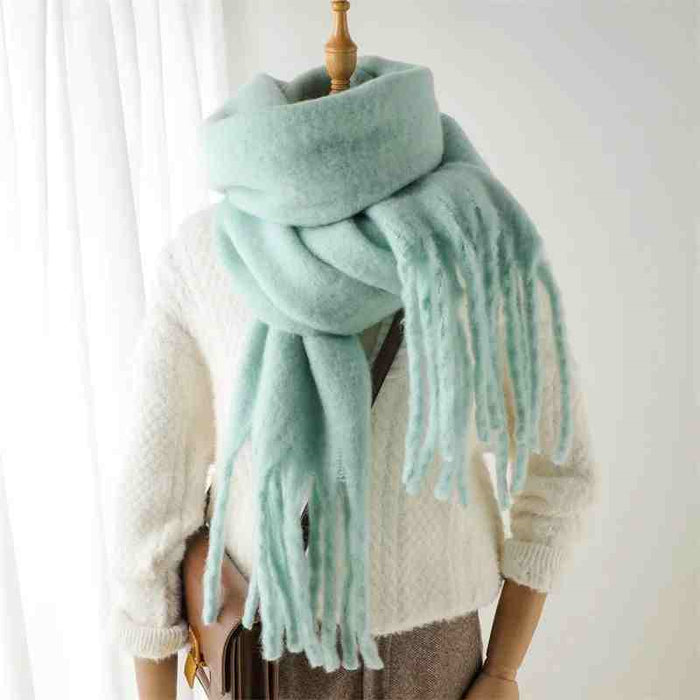 Warmfell Thick Fluffy Winter Scarf in 19 Colours