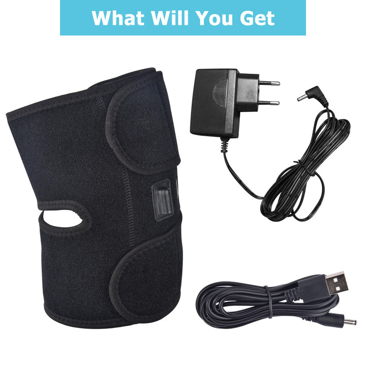 Electric Heated Knee Wrap With Massage Function