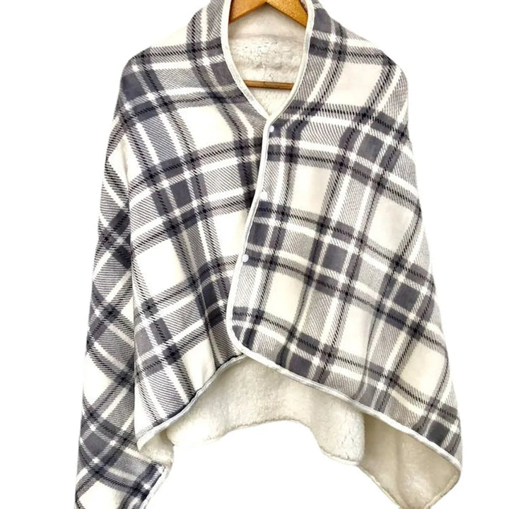 Warmfell™ Soft Heated Shawl Wrap with Auto Shut-Off Timer