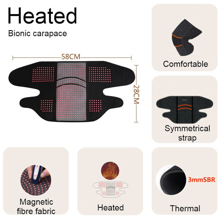 Warmfell™ Thermal Knee Warmers with Fleece Lining and Shell Design