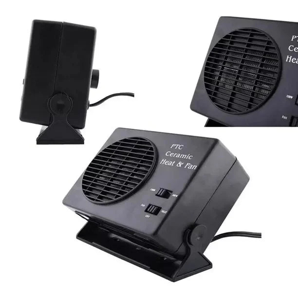 Warmfell™ Ceramic Car Fan Heater 150W/300W with Thermostat