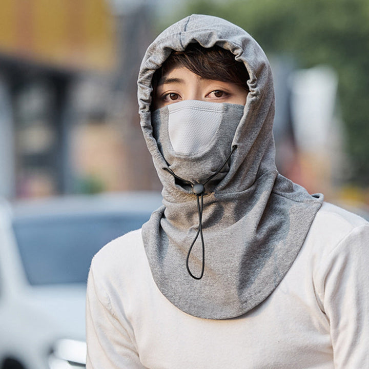 Warmfell™ Hooded Face Mask with Neck Warmer for Cycling and Skiing