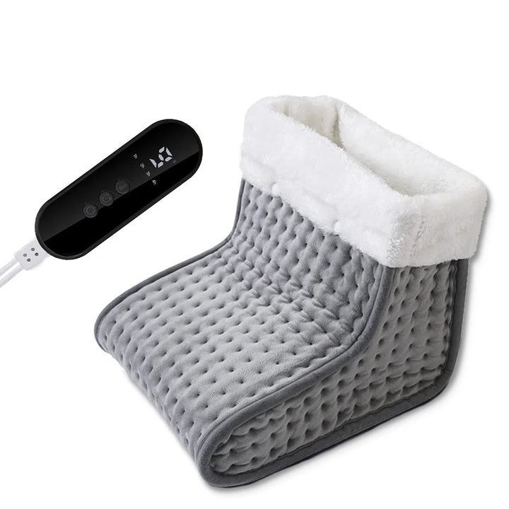Warmfell™ Plush Electric Foot Warmer With 9 Heat Levels and Remote