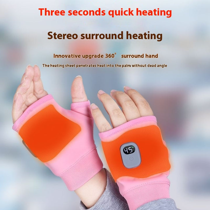 Rechargeable Heated Gloves – Digital Display, 3 Heat Levels