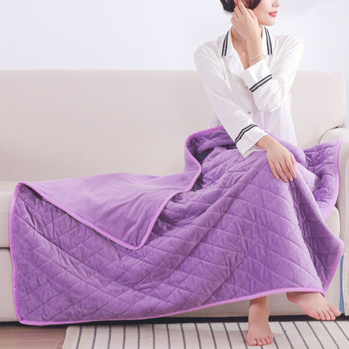 Warmfell™ USB Heated Blanket with Power Bank Pocket