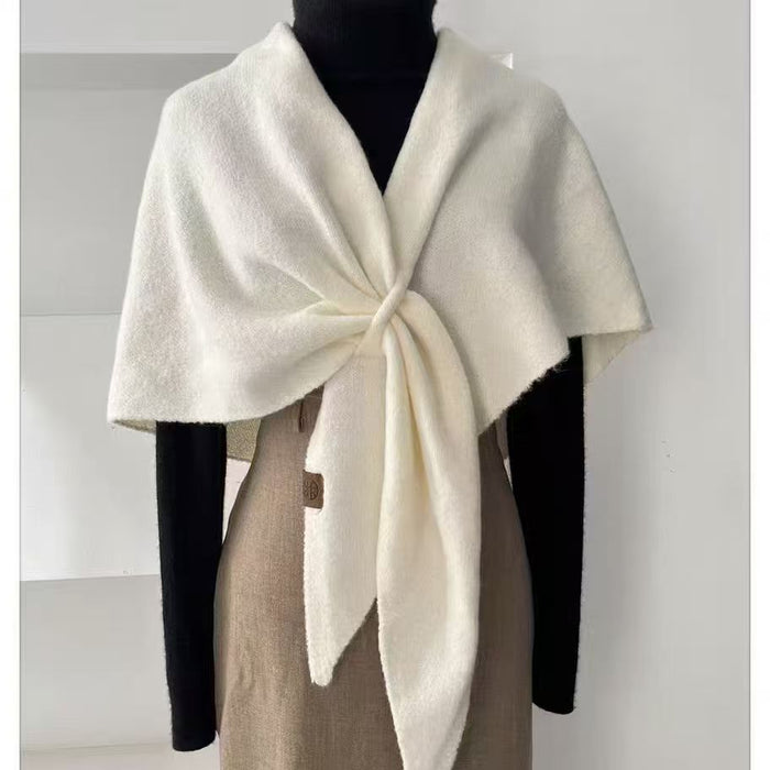Warmfell Soft Wool Triangle Shawl in 8 Colours