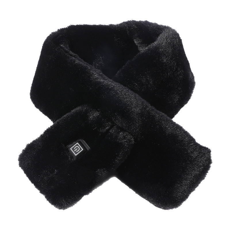 USB Heated Scarf – Washable Neck Wrap with 3 Heat Settings