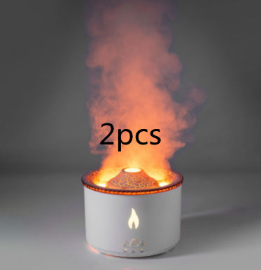 Volcano Flame Diffuser – Jellyfish Smoke Rings and Timer