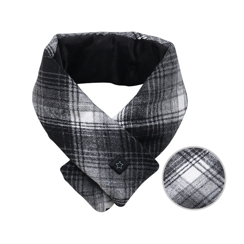 Warmfell™ Heated Cotton Scarf with USB and 3 Heat Settings