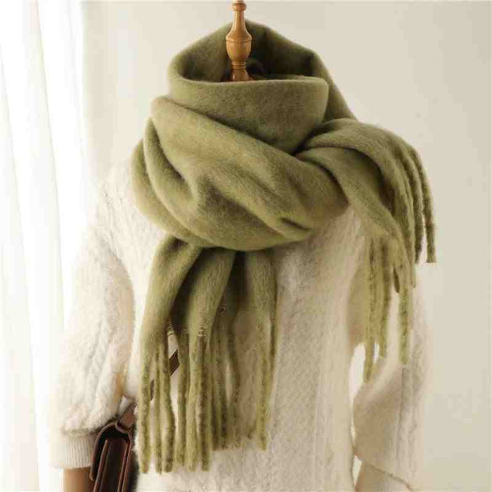 Warmfell Thick Fluffy Winter Scarf in 19 Colours