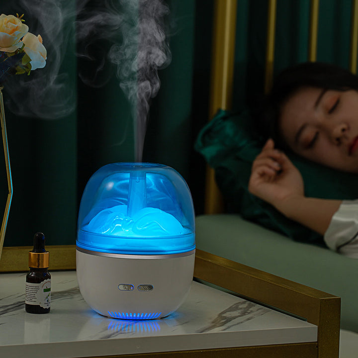 Ultrasonic Aroma Diffuser – Colourful Light and Heavy Mist