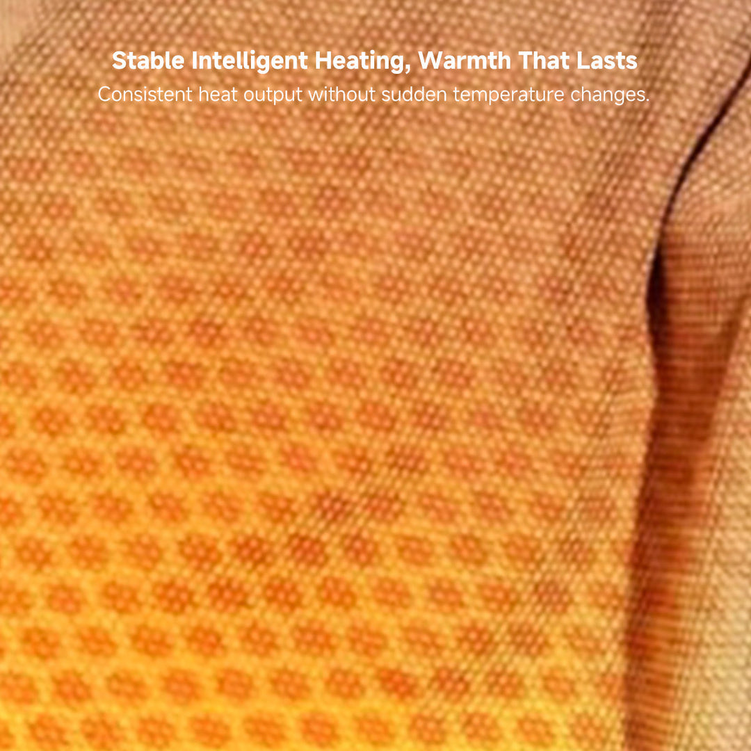 Warmfell™ Heated Hooded Shawl with Zip and 3 Heat Settings