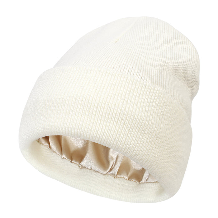 Warmfell Double Layer Cuffed Beanie with Satin Inside