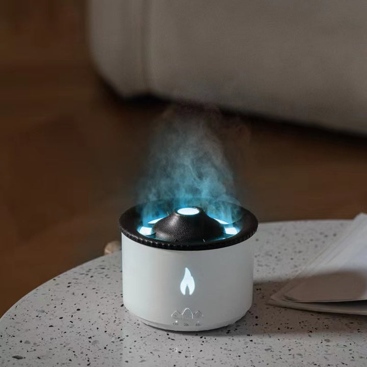 Volcano Flame Diffuser – Jellyfish Smoke Rings and Timer