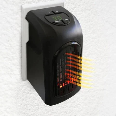 Warmfell™ Plug-In Wall Socket Heater for Everyday Personal Warmth