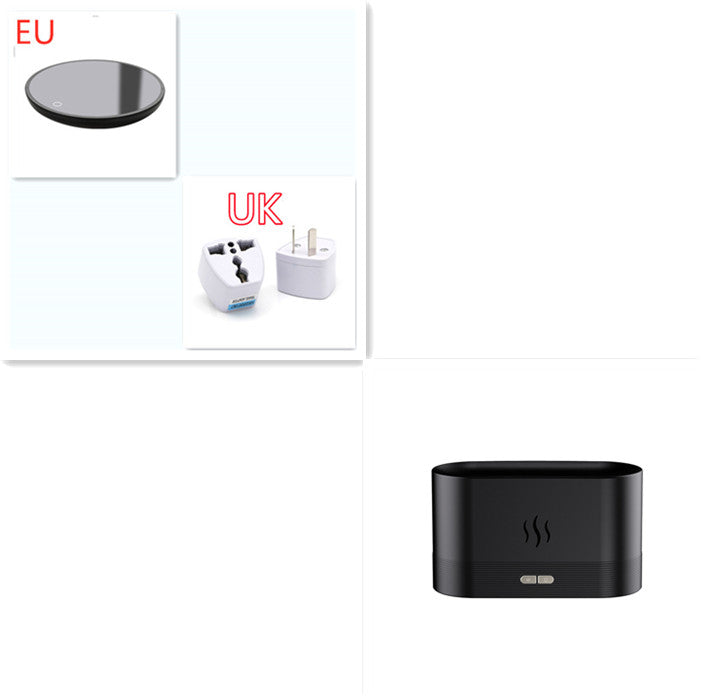 Flame Aroma Diffuser with Mist Humidifier &amp; Auto Shut-Off