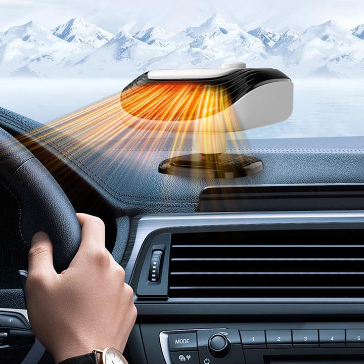 Warmfell™ Instant Car Heater for Frost-Free Windows and Warm Feet