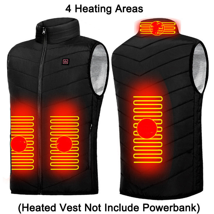 USB Heated Jacket For Men And Women With Up To 9 Heating Zones