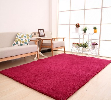 Warmfell Fluffy shaggy rug with anti-slip back