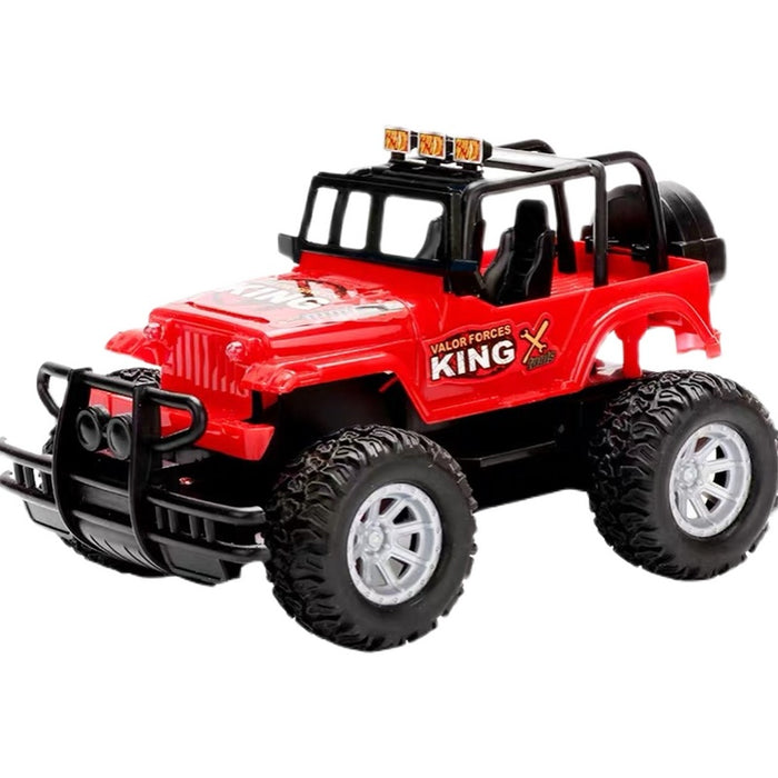 Warmfell Remote control off-road jeep with headlights