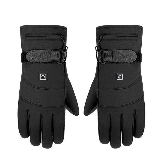 Electric Heated Gloves For Motorcycle Riding With Touch Screen