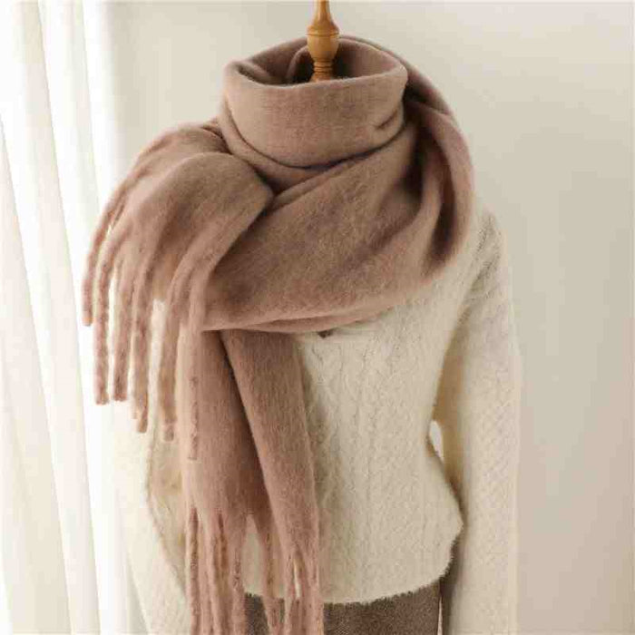 Warmfell Thick Fluffy Winter Scarf in 19 Colours