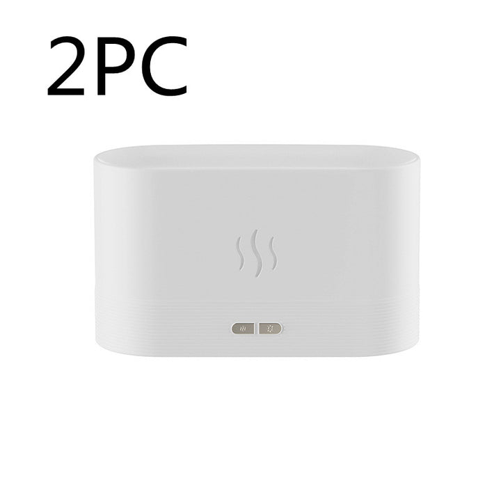 Flame Aroma Diffuser with Mist Humidifier &amp; Auto Shut-Off