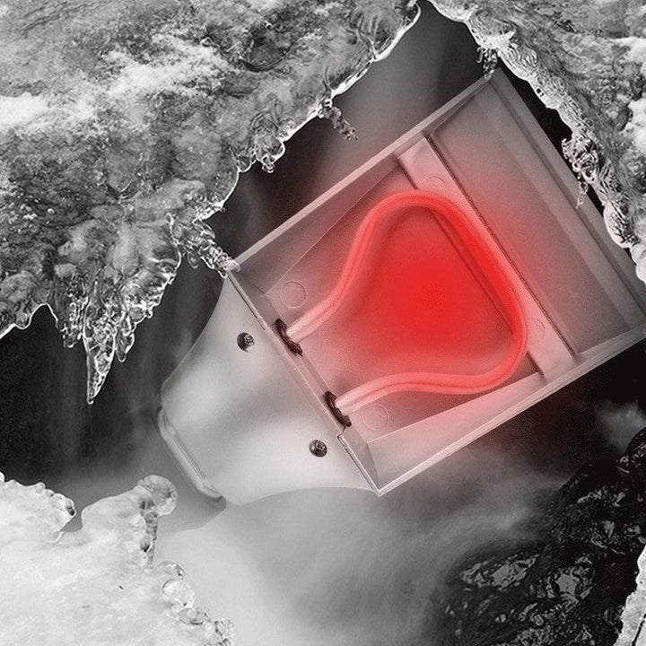 Warmfell™ 12V Heated Snow and Ice Scraper with Anti-Scratch Squeegee