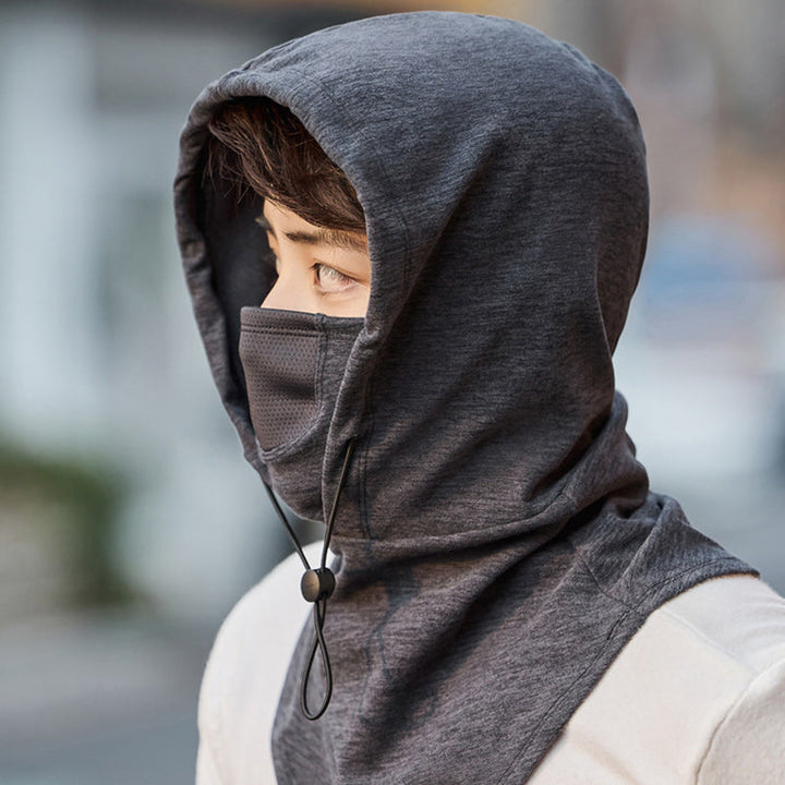 Warmfell™ Hooded Face Mask with Neck Warmer for Cycling and Skiing