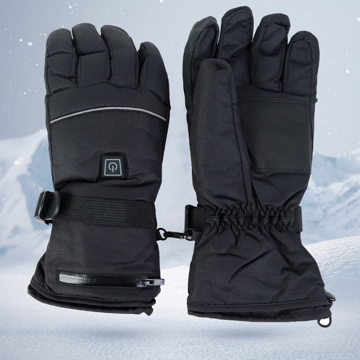 Warmfell Rechargeable Heated Waterproof Gloves for Ski and Cycling