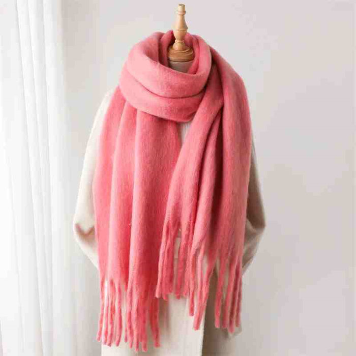 Warmfell Thick Fluffy Winter Scarf in 19 Colours
