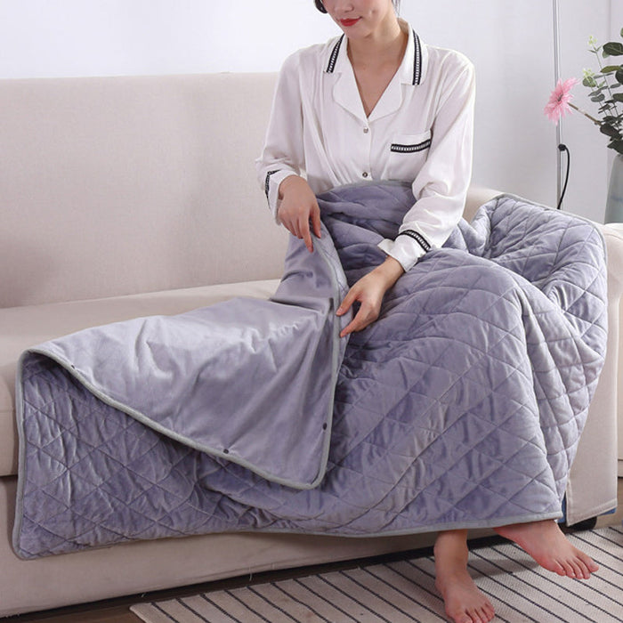 Warmfell™ USB Heated Blanket with Power Bank Pocket
