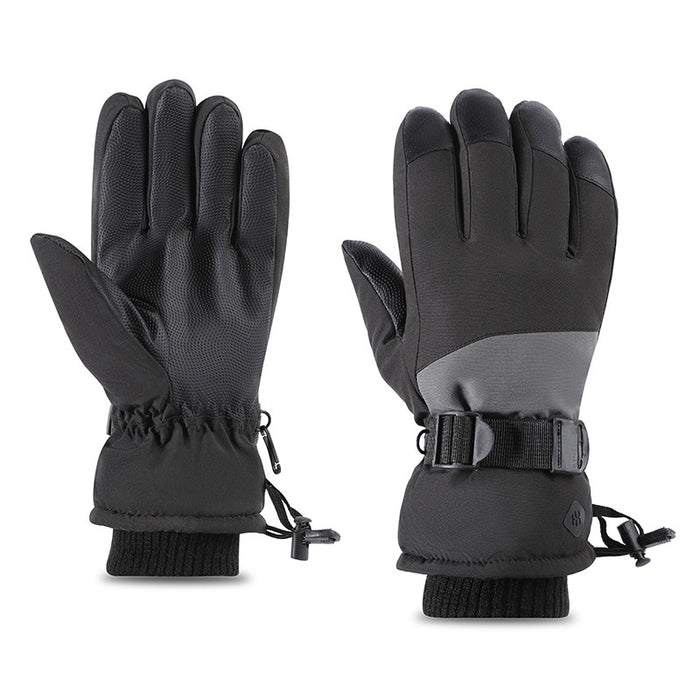 Warmfell Waterproof Ski Gloves with Touchscreen Fingers