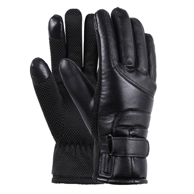 Waterproof Electric Heated Gloves With Touch Screen And Switch
