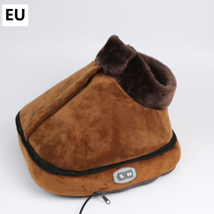 Massage Foot Warmer With Hot Compress And Handheld Wire Control