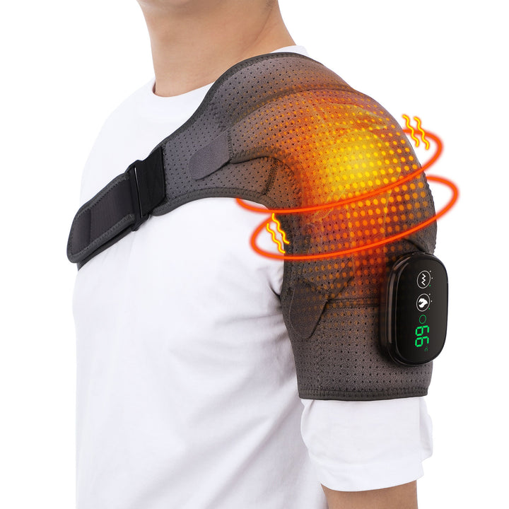 USB Rechargeable Heated Shoulder Wrap, Soothing Warmth