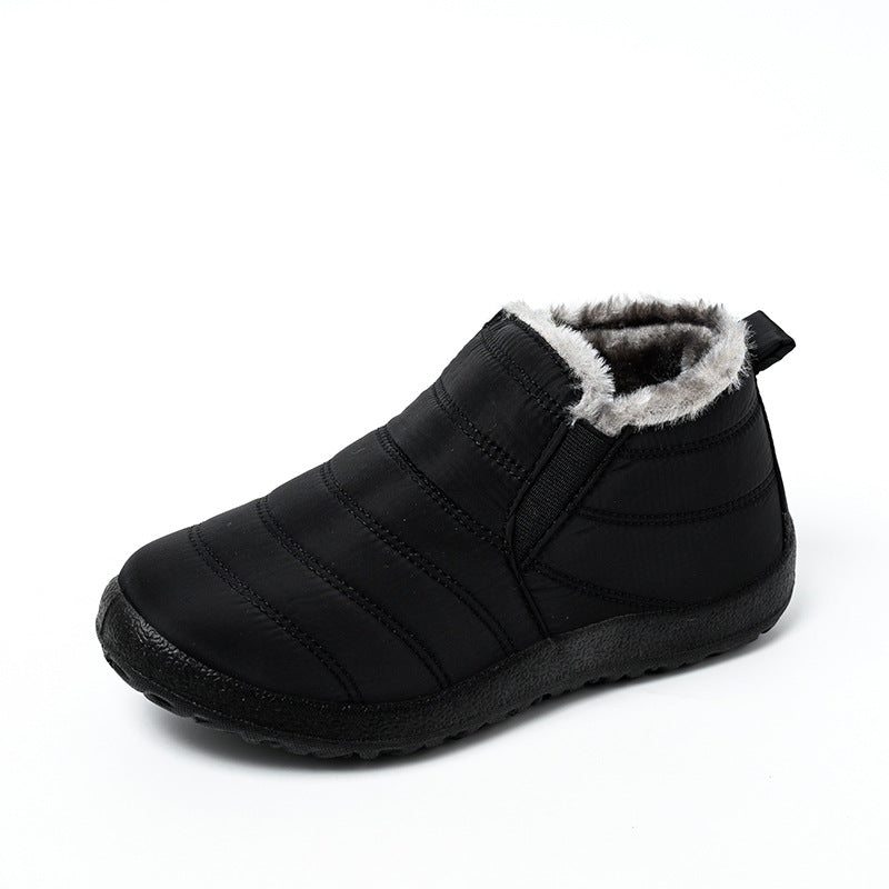 Slip-On Waterproof Unisex Ankle Snow Boots, Lightweight